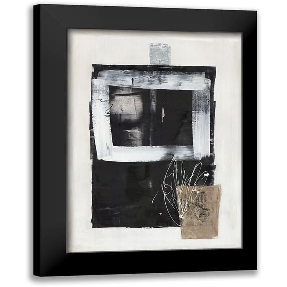 Woods, Maya 18x24 Black Modern Framed Museum Art Print Titled - Pullling Forces