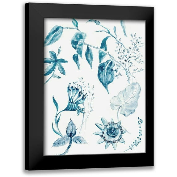 Woods, Maya 19x24 Black Modern Framed Museum Art Print Titled - Jacobeen II
