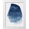 thumbnail image 1 of Woods, Maya 19x24 White Modern Wood Framed Museum Art Print Titled - Luminous Blue II, 1 of 4