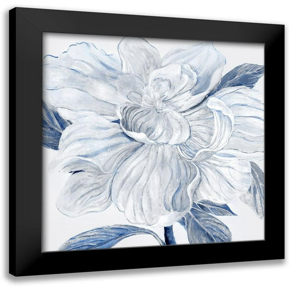Woods, Maya 20x20 Black Modern Framed Museum Art Print Titled - Fresh Petals I