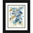 thumbnail image 1 of Woods, Maya 25x32 Black Ornate Wood Framed with Double Matting Museum Art Print Titled - Woodland Flora II, 1 of 4