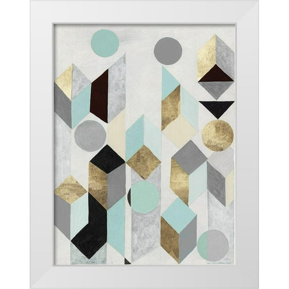 Woods, Maya 25x32 White Modern Wood Framed Museum Art Print Titled - Stay With Me