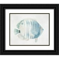 thumbnail image 1 of Woods, Maya 32x26 Black Ornate Wood Framed with Double Matting Museum Art Print Titled - Blue Spotfish , 1 of 4