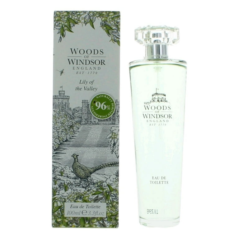 Lily Of The Valley (woods Of Windsor) Eau De Toilette Spray By Woods of Windsor - 3.4 oz Lily Of The Valley (woods Of Windsor) Eau De Toilette Spray By Woods of Windsor - 3.4 oz