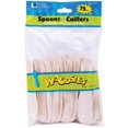 thumbnail image 1 of Woodsies Natural Craft Spoons, 3.625", 75pk, 1 of 1