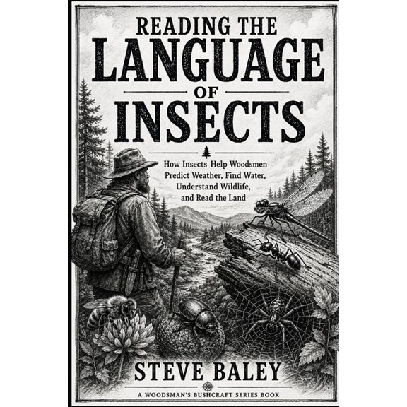 The Woodsman's Bushcraft Reading the Language of Insects: How Insects Help Woodsmen Predict Weather, Find Water, Understand Wildlife, and Read th, Book 10, (Paperback)