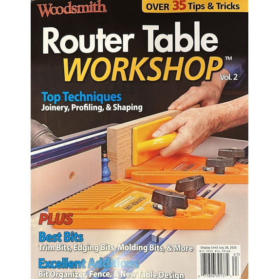 Woodsmith Router Table Workshop Magazine Issue 63