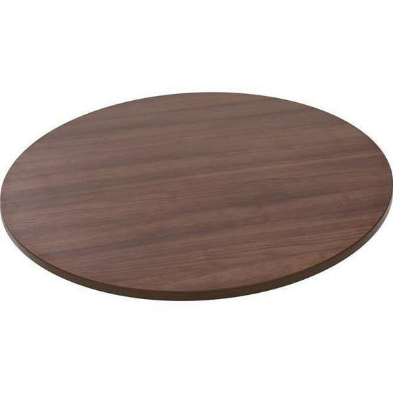 Woodstain Hospitality Round Tabletop - Walnut Round Top
