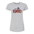 thumbnail image 1 of Woodstock - 1969 - Juniors Fitted Graphic T-Shirt, 1 of 5