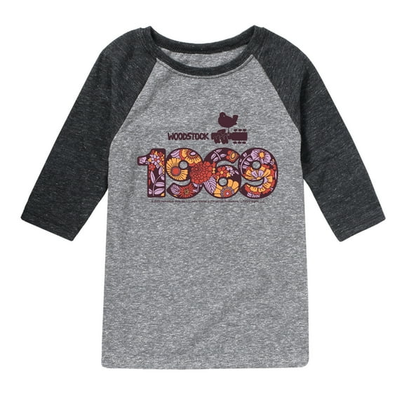 Woodstock - 1969 - Toddler & Youth Raglan Graphic T-Shirt