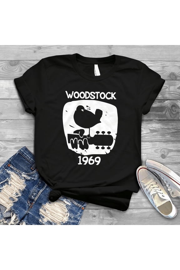 Woodstock 1969 Vintage T-Shirt, Classic Music Festival Inspired Shirt