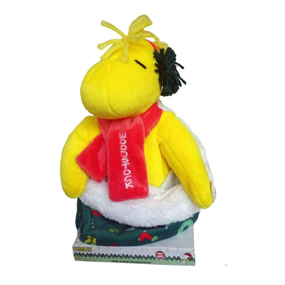 Woodstock Animated Christmas Plush Plays Music