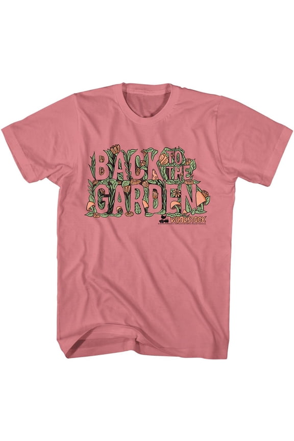 Woodstock Back To The Garden Mauvelous Adult T-Shirt