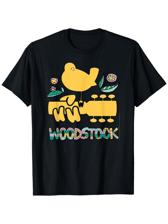 Woodstock Bird Aztec Pattern Music Festival T-Shirt
