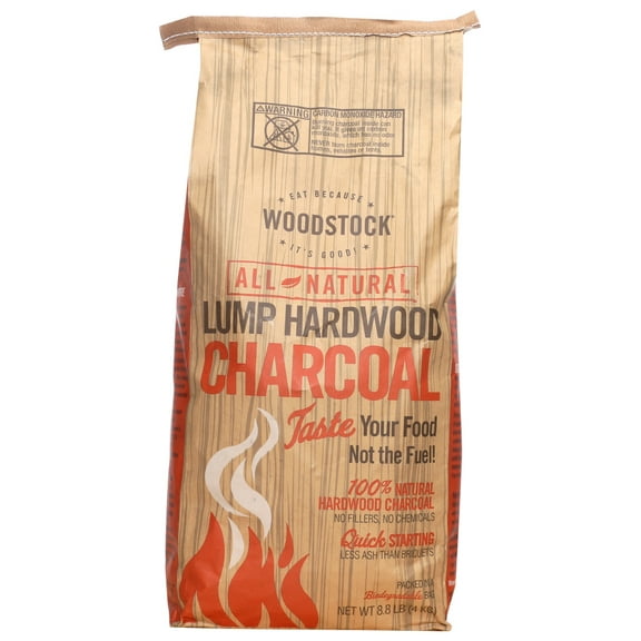 Woodstock Charcoal All Natural Lump Hardwood Natural, 8.8 Lb