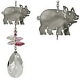 thumbnail image 1 of Woodstock Crystal Suncatchers, Crystal Fantasy Pig, Crystal Wind Chimes For Inside, Office, Kitchen, Living Room Décor, 4.5"L, 1 of 7