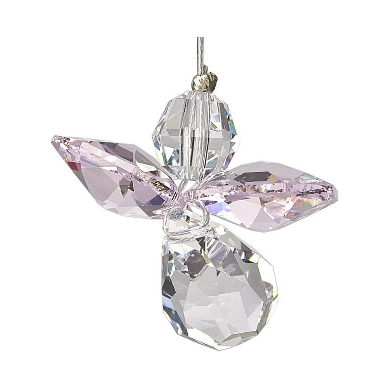 crystal guardian angel - rose crystal guardian angel - rose