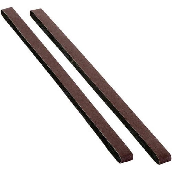 2 Piece 1" x 42" Sanding Sandpaper Belts 100 Grit Sander Aluminum Oxide