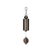 Woodstock Wind Chimes Heroic Windbell 40 Inches Large Antique Copper Deep Tone Gong Garden Decor