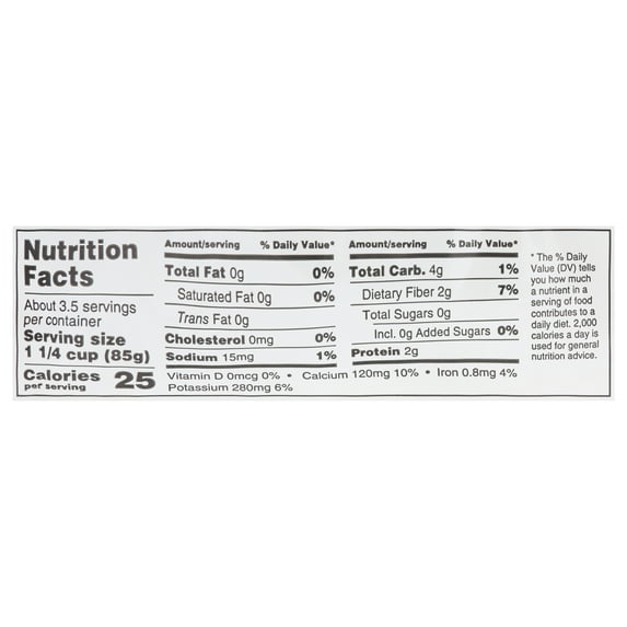 Woodstock Farms IQF Chopped Kale, 10 Ounce -- 12 per case.