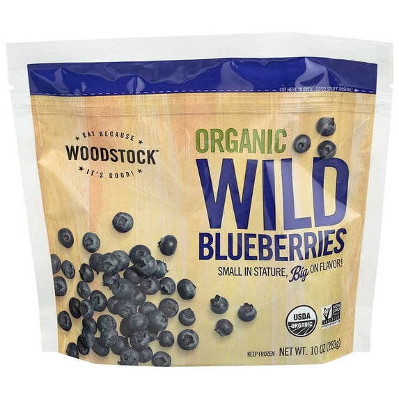 Woodstock Farms Organic Blueberry, 10 Ounce - 12 per case.