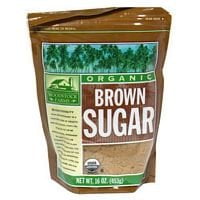 Woodstock Sugar - Organic - Brown - 16 oz - case of 12
