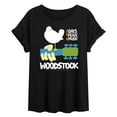 thumbnail image 1 of Woodstock - Guitar - 3 Days of Peace & Music - Women's Oversized T-Shirt, 1 of 5