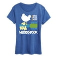thumbnail image 1 of Woodstock - Guitar - 3 Days of Peace & Music - Women's Short Sleeve Graphic T-Shirt, 1 of 5