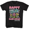 thumbnail image 1 of Woodstock Happy Daze Ahead Black Adult T-Shirt L, 1 of 2