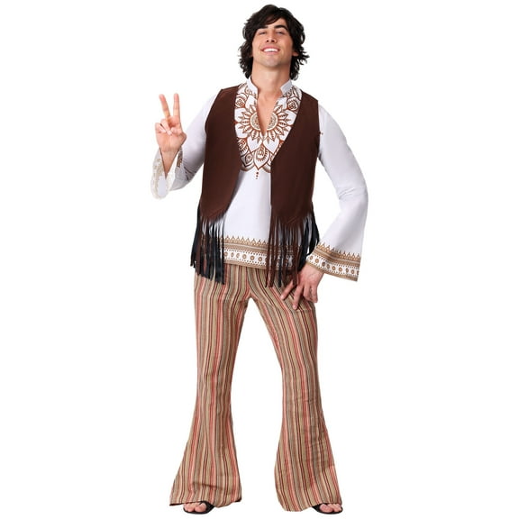 Woodstock Hippie Costume for Men