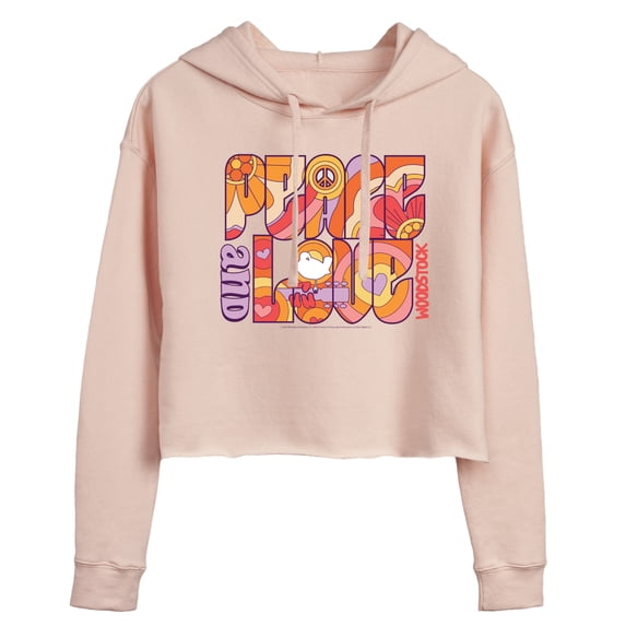 Woodstock - Cropped Graphic Hoodie