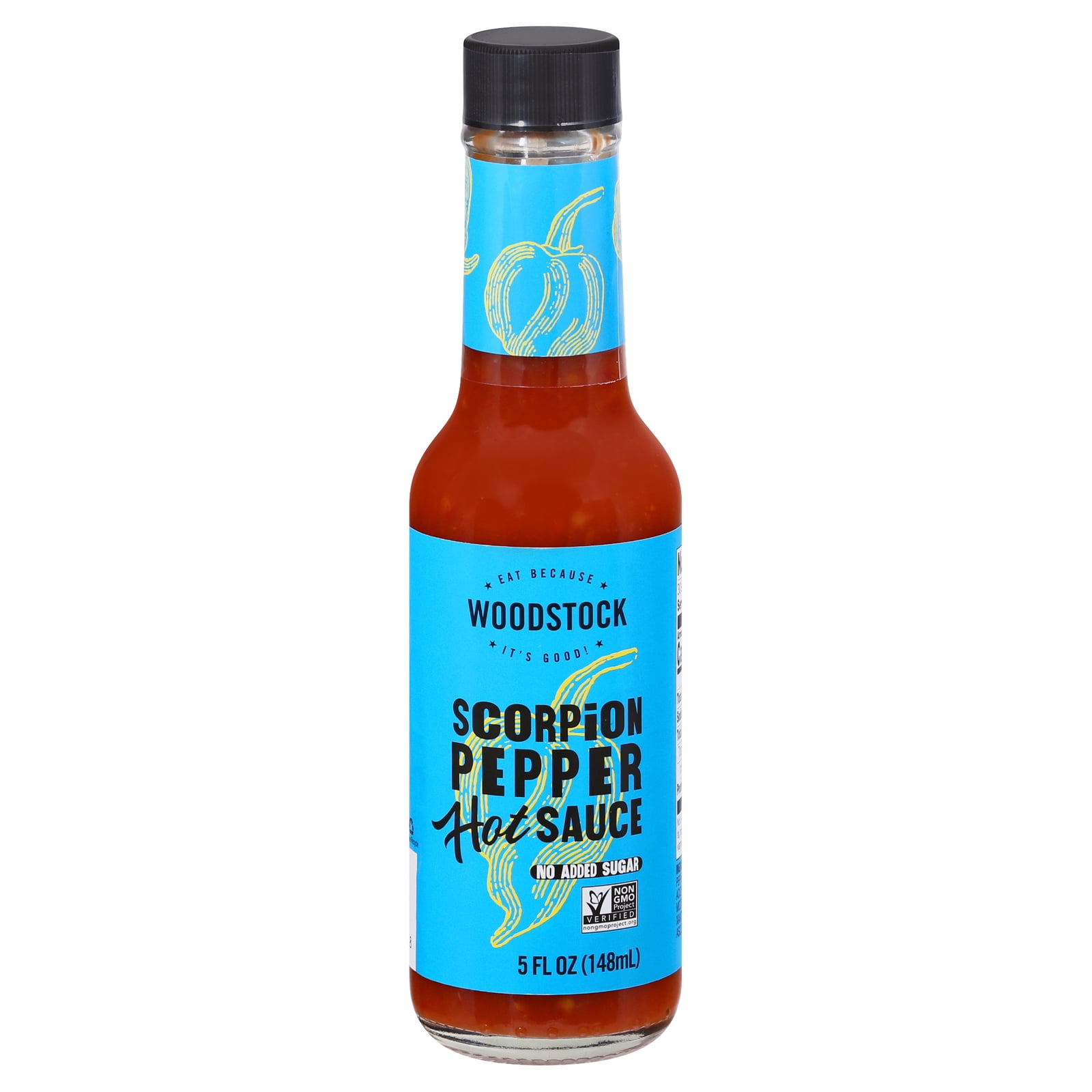 Woodstock - Hot Sauce Scorpion Pepper - Case of 12-5 FZ