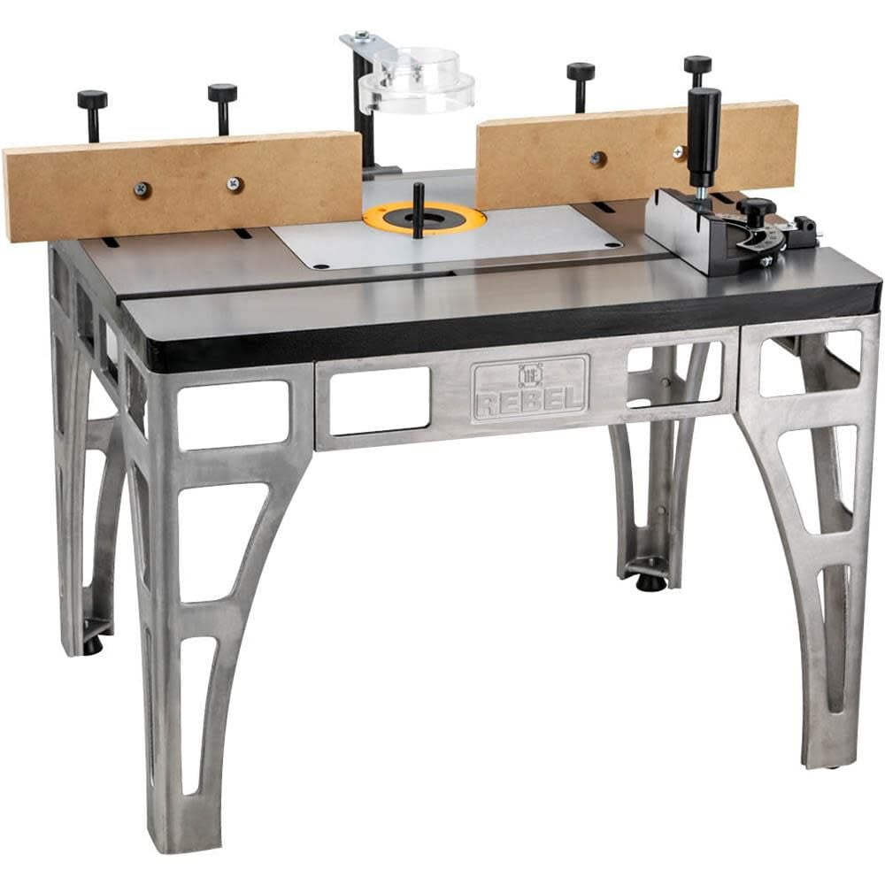 Woodstock International W2000 Adjustable Rebel Router Shaping Workstation Table
