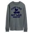 thumbnail image 1 of Woodstock - Make Love Not War - Men's Long Sleeve T-Shirt, 1 of 5