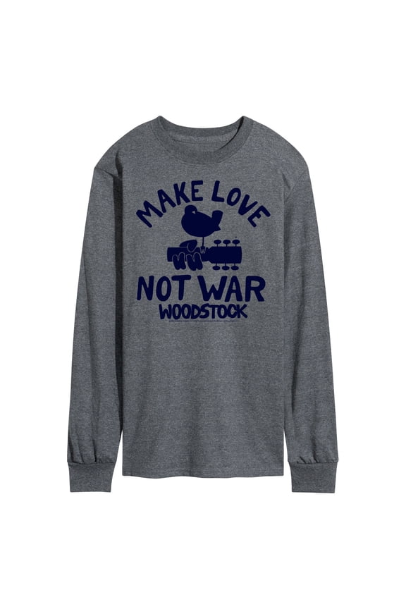 Woodstock - Make Love Not War - Men's Long Sleeve T-Shirt