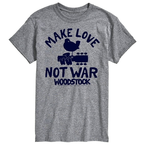 Woodstock - Make Love Not War - Men's Short Sleeve Graphic T-Shirt