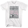 thumbnail image 1 of Woodstock Make Love not War Men's T Shirt Hippie Music Festival Poster, 1 of 2