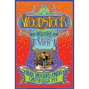 Woodstock Max Yasgurs Farm Laminated Concert Poster - 24.5" x 36.5"