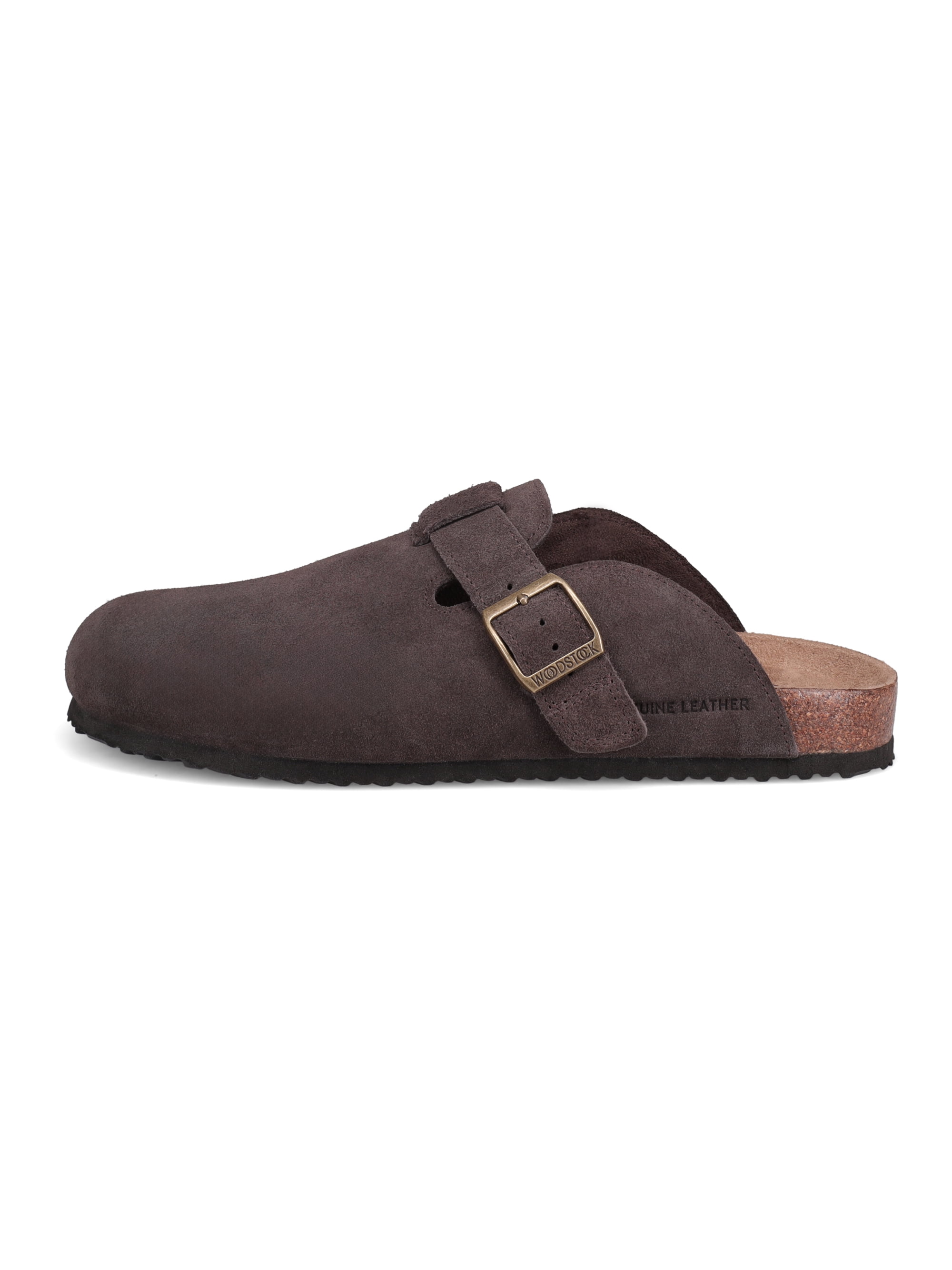Woodstock Men's Beacon Genuine Leather Comfort Clog Sandal