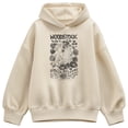 thumbnail image 1 of Woodstock - Nouveau - Ladies Oversized Fleece Hoodie Sweatshirt, 1 of 3