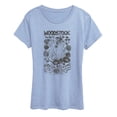 thumbnail image 1 of Woodstock - Nouveau - Women's Short Sleeve Graphic T-Shirt, 1 of 3