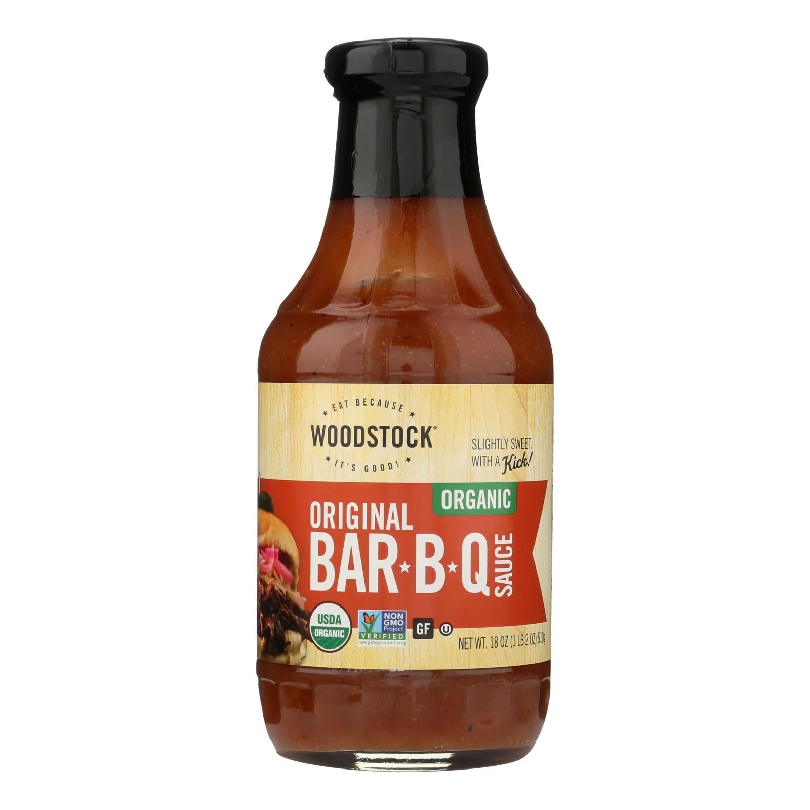Woodstock Organic BBQ Sauce Original 18 oz