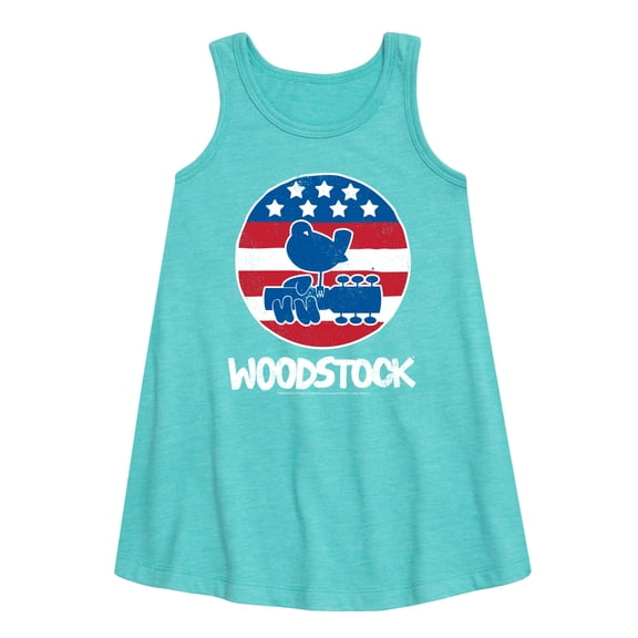 Woodstock - Original Poster - Americana - Toddler & Youth Girls A-line Dress