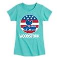 thumbnail image 1 of Woodstock - Original Poster - Americana - Toddler & Youth Girls Short Sleeve Graphic T-Shirt, 1 of 5