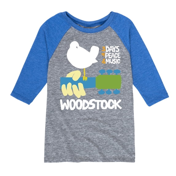 Woodstock - Original Poster - Americana - Toddler & Youth Raglan Graphic T-Shirt