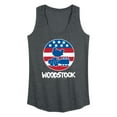 thumbnail image 1 of Woodstock - Original Poster - Americana - Women's Racerback Tank Top, 1 of 5