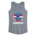 thumbnail image 1 of Woodstock - Original Poster - Americana - Women's Racerback Tank Top, 1 of 5