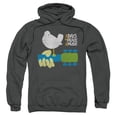 thumbnail image 1 of Woodstock Men's Perched Hooded Sweatshirt XXX-Large Charcoal, 1 of 2