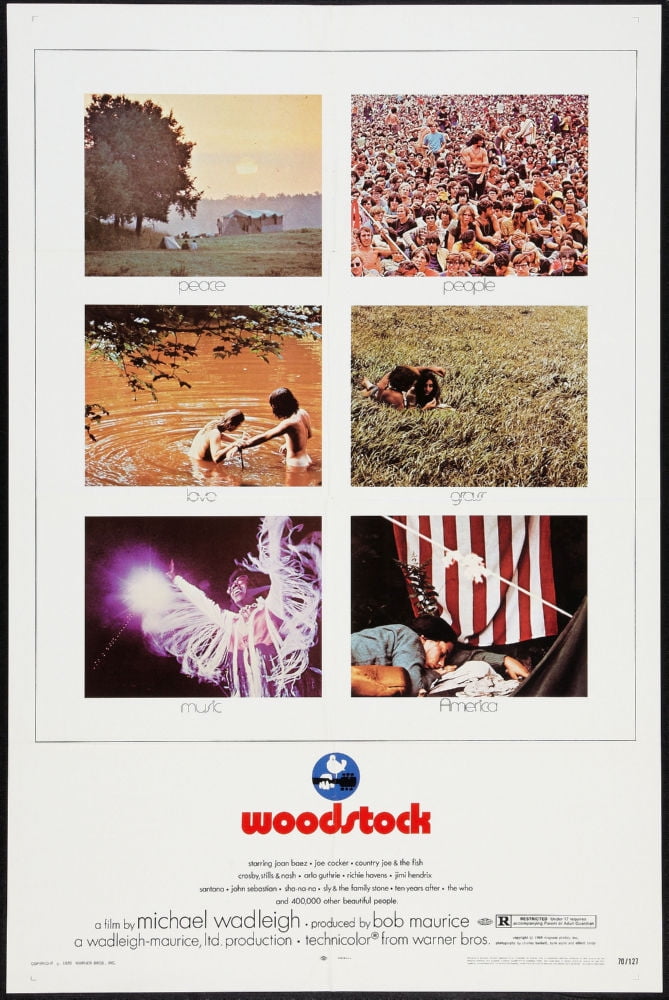Woodstock Posters Wall Art Wood