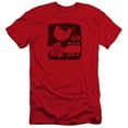 thumbnail image 1 of Woodstock Summer 69 Premium Canvas Adult Slim Fit 30/1 T-Shirt Red, 1 of 1